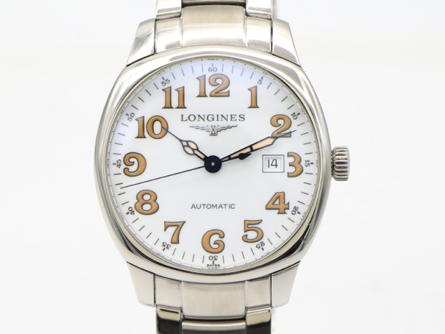 【 ロンジン LONEGINES 】 腕時計 L2.700.4 スピリット SS 自動巻 デイト メンズ 新着 70246-13