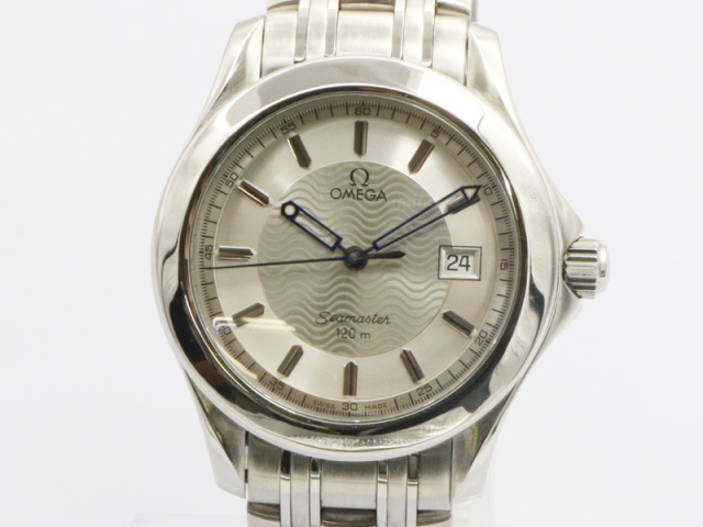 【 オメガ OMEGA 】 腕時計 2511.31 シーマスター120M SS クオーツ デイト メンズ 新着 70297-2