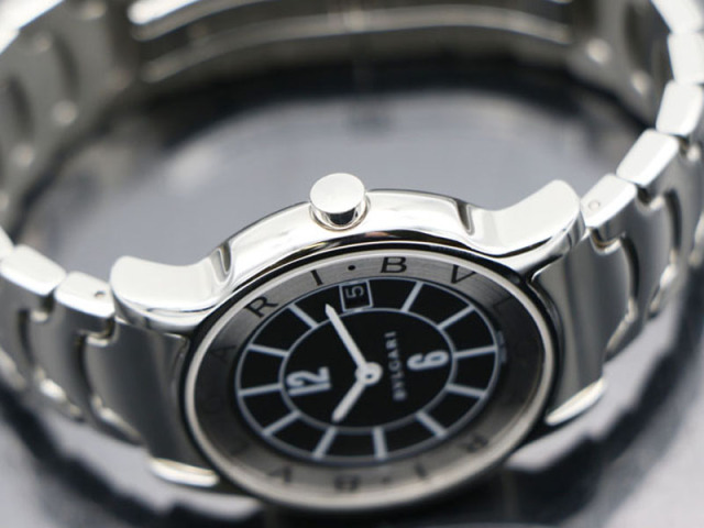 BVLGARI ST35S 腕時計　コマのみ BVLGARI ブルガリ 時計 ソロテンポ ST35S シルバー文字盤