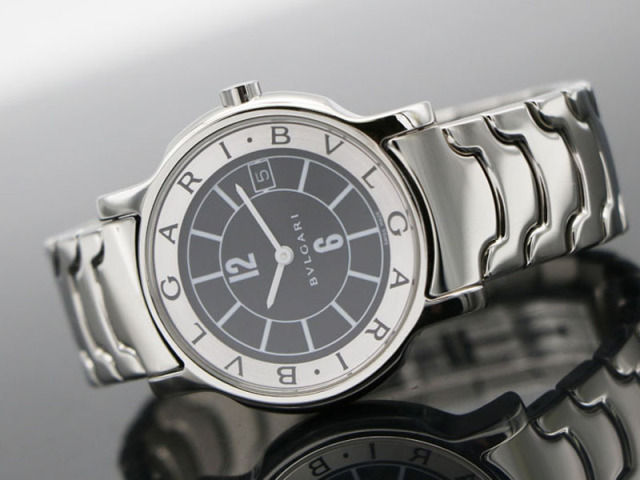 2024.7 OH済　BVLGARI ブルガリ　ソロテンポ ST35S レザー 楽天市場】ブルガリ BVLGARI ソロテンポ 腕時計 時計 ステンレス