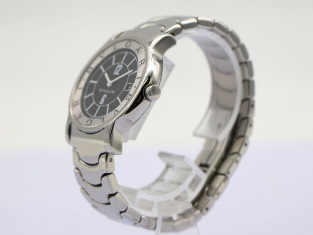 ブルガリ BVLGARI 】 腕時計 ST35S ソロテンポ 35mm SS デイト