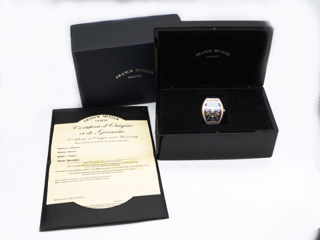 FRANCK MULLER フランクミュラー ヴァンガード 天然ダイヤ FRANCK MULLER フランクミュラー ヴァンガード ヨッティング