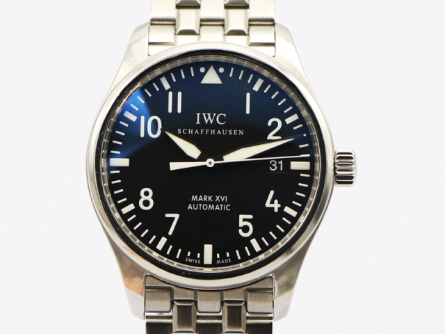 【 インターナショナル・ウォッチ・カンパニー IWC 】 パイロットウォッチ マークXVI IW325501 オートマ SS メンズ 新着 76049-1