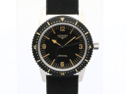 【 ロンジン LONGINES 】L2.822.4 ヘリテージ スキンダイバー SS/ラバー 自動巻 メンズ 箱・保 新着 70239-3