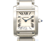 【 カルティエ Cartier 】 腕時計 W51008Q3 タンクフランセーズSM SS クォーツ レディース 新着 01066-0