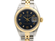 【 ロレックス ROLEX 】 79173 デイトジャスト 2000年製 YG/SS 自動巻 デイト アラビアンインデックス レディース 新着 01277-0
