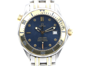 【 オメガ OMEGA 】 2362.80 シーマスター300 36mm K18/SS クォーツ デイト メンズ 新着 01871-0