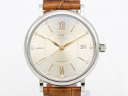 【 インターナショナル・ウォッチ・カンパニー IWC 】IW458101 ポートフィノ デイト 12Pダイヤ SS/革 自動巻 メンズ  □新着70270-1