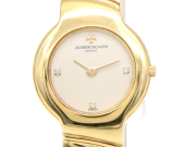 【 ヴァシュロン コンスタンタン VACHERON CONSTANTIN 】 マルタアイビー 27031 K18YG クォーツ 3Pダイヤ レディース 箱 保 □新着 03403-0