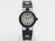【 ブルガリ BVLGARI 】 腕時計 AL32TA アルミニウム/ラバー 32mm クォーツ デイト ボーイズ 新着 03406-0