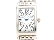 【 フランクミュラー FRANCK MULLER 】 腕時計 802QZ  ロングアイランド K18WG クォーツ レディース 箱・保 新着 03411-0
