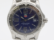 【 タグホイヤー TAG HEUER 】 腕時計 WT1213 リンク SS クォーツ デイト ネイビー 文字盤 メンズ 新着 70214-5