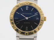 【 ブルガリ BVLGARI 】腕時計 BB33SGAUTO ブルガリブルガリ YG/SS 自動巻 デイト 黒文字盤 メンズ 新着 70273-1