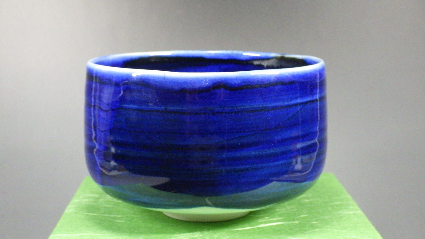 加藤巌（愛藍彩抹茶茶碗）