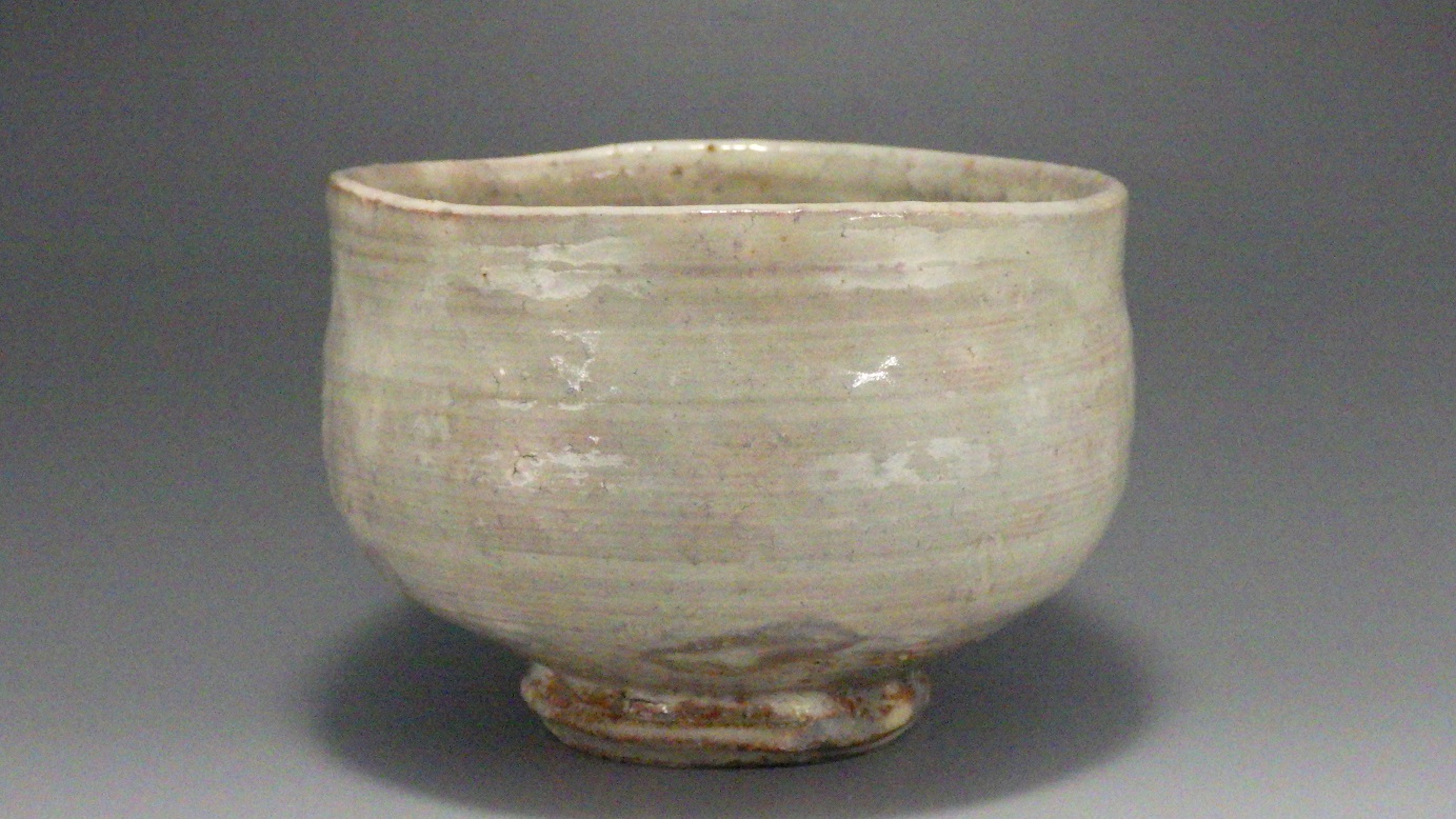 森里陶楽（粉引抹茶茶碗）
