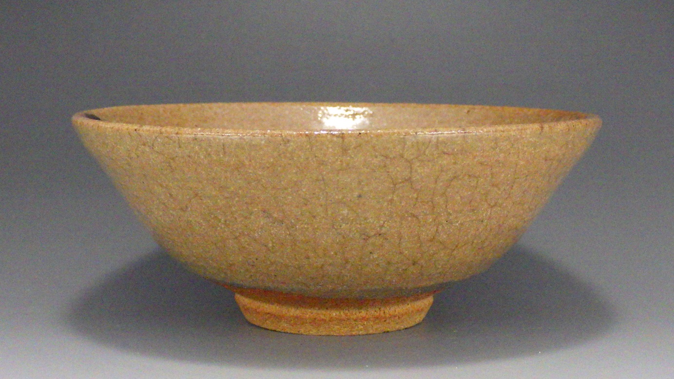 五代妙見屋捷延（絵唐津抹茶茶碗）