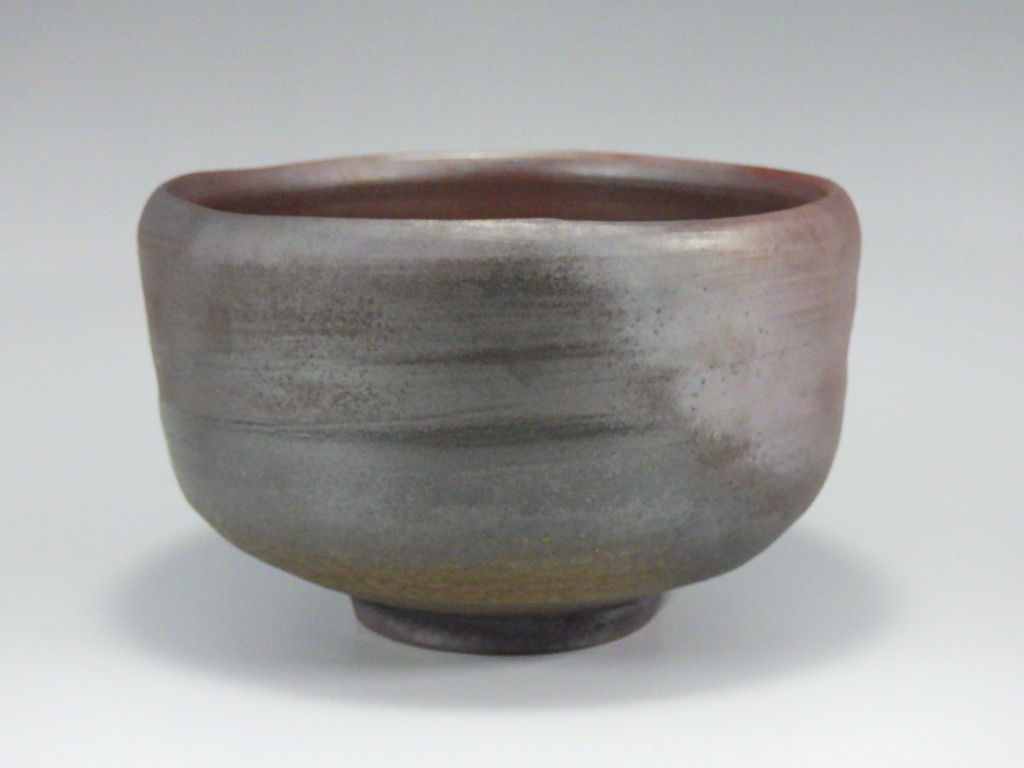 竹内靖之（備前黄ゴマ抹茶茶碗）