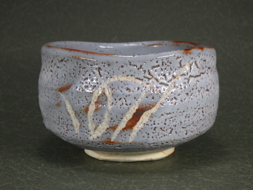 加藤秀山（美濃焼青志野抹茶茶碗）