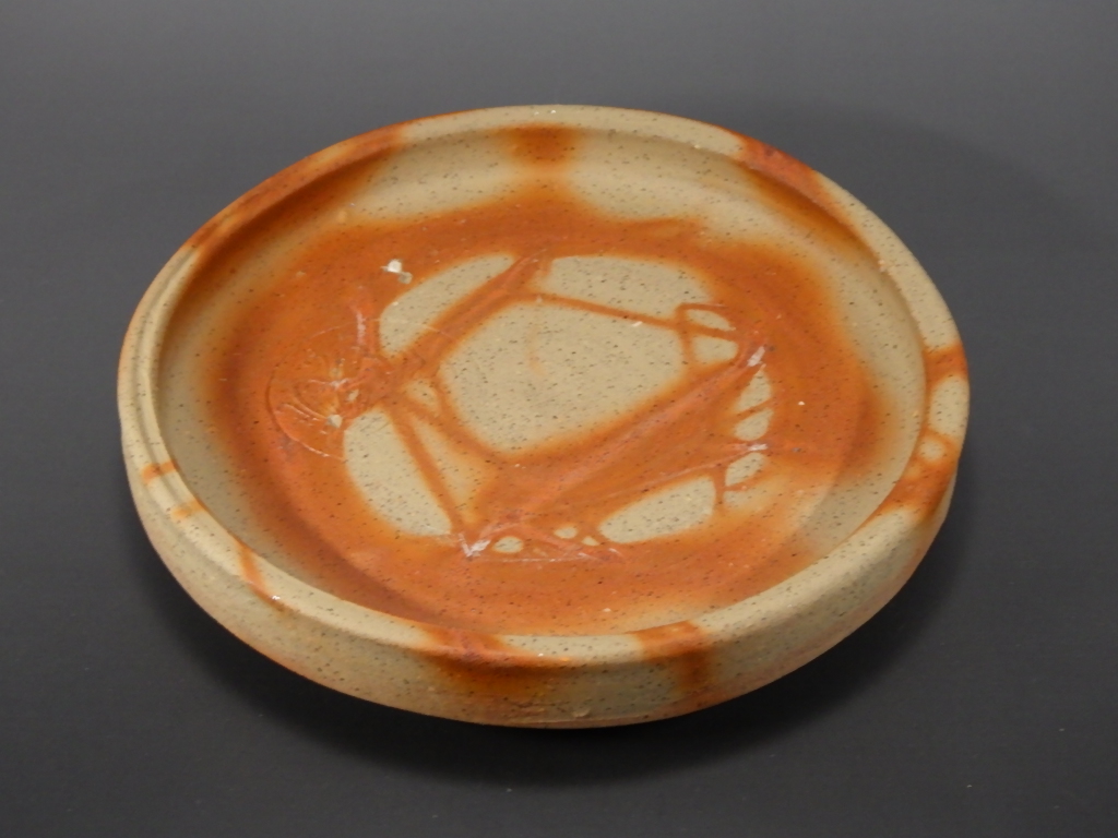 故　堀江祥山（備前緋襷銅鑼鉢）