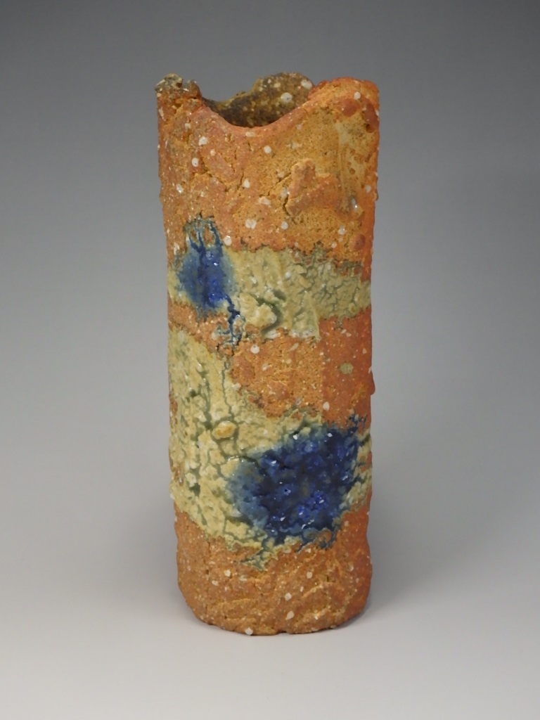 豊崎延彦（伊賀焼一輪花入れ）