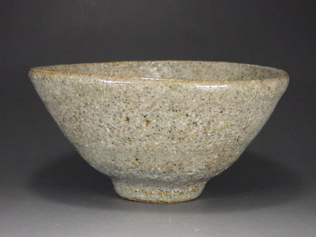 喜多村午郎（いもじ焼貝釉抹茶茶碗）