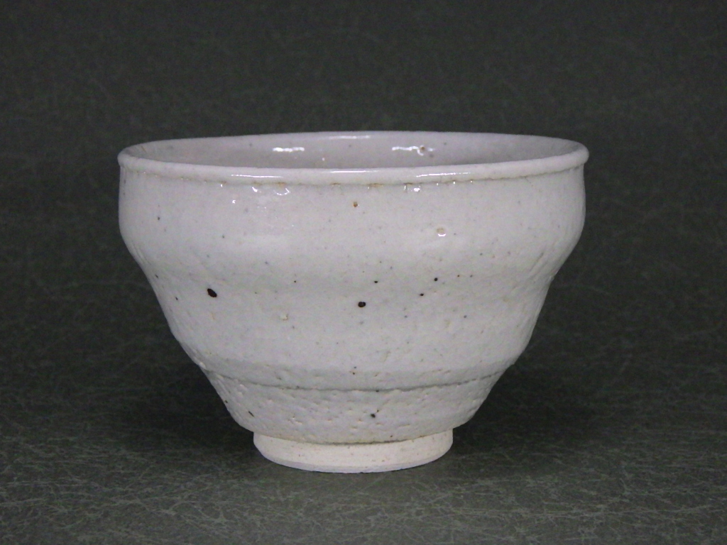 月草作（越中白天目抹茶茶碗）