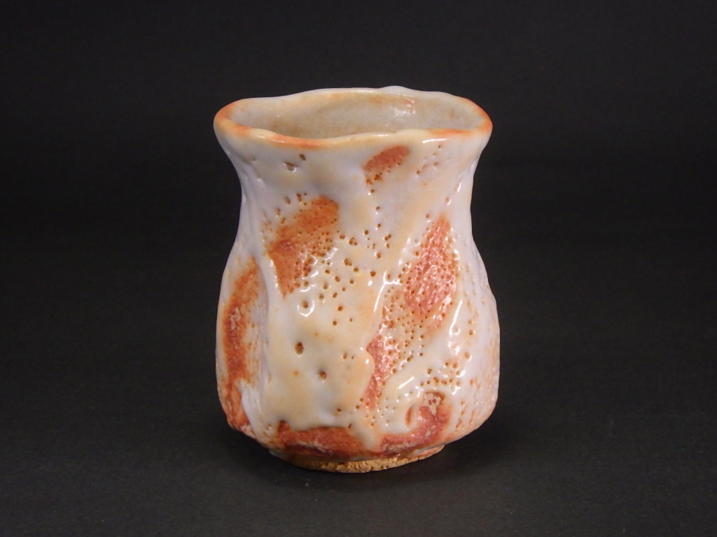 小林武春（志野　湯呑み）