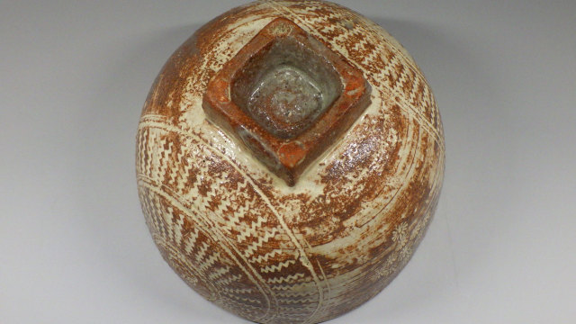 萩焼（俵手萩焼抹茶茶碗）