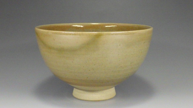 曙窯（虫明焼抹茶茶碗）