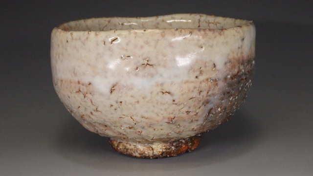 広瀬淡雅　抹茶碗 広瀬淡雅 萩焼 茶碗 共箱 直径13.9㎝ 東Y5-0809⑤ 広瀬淡雅（萩