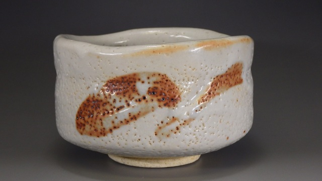 虎渓窯（美濃焼志野抹茶茶碗）