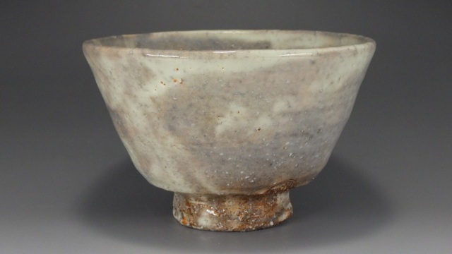 玉村松月 茶碗 玉村松月（萩焼抹茶茶碗）