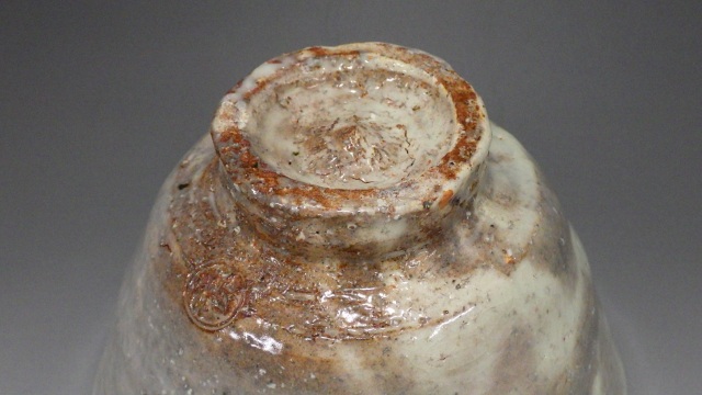 玉村松月（萩焼抹茶茶碗）