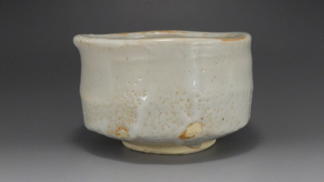 東雲窯（志野抹茶茶碗）