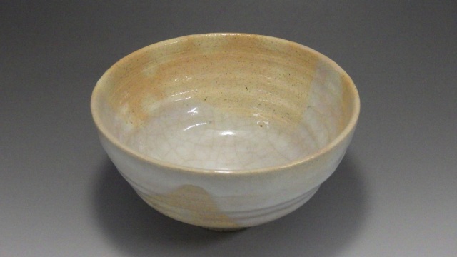 法勝寺焼　斗ニ（２代）作　名碗 皆生窯（鳥取法勝寺焼抹茶茶碗）