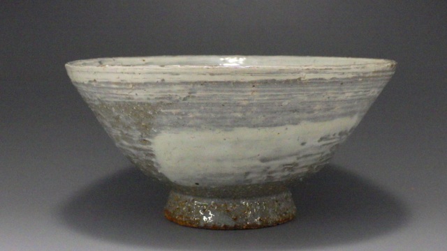 浜本玄（神奈川刷毛目抹茶茶碗）