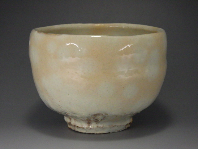 納富鳥雲（萩焼大華山萩抹茶茶碗）