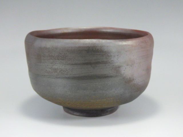 竹内靖之（備前黄ゴマ抹茶茶碗）