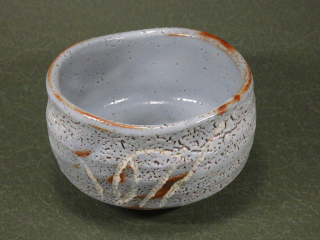 加藤秀山（美濃焼青志野抹茶茶碗）