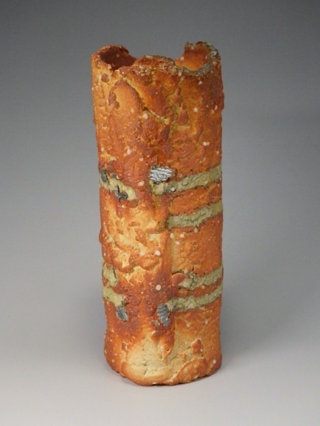 伊賀焼　自然釉　一輪挿し 伊賀焼 平盃 向開窯 福島一紘作 | 趣味の陶器 桝久 | 食器