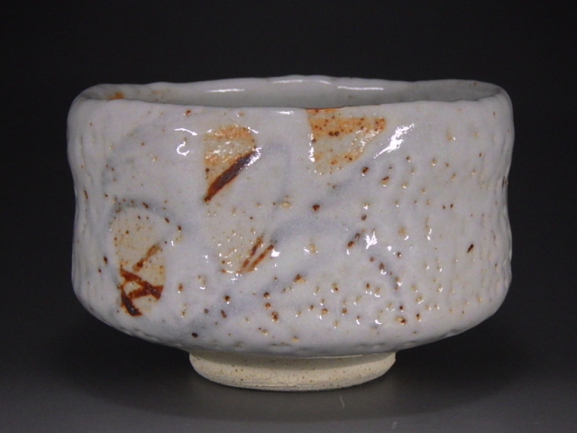 矢田正炎（絵志野抹茶茶碗）