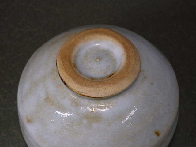 香取甫（益子焼糠白釉抹茶茶碗）