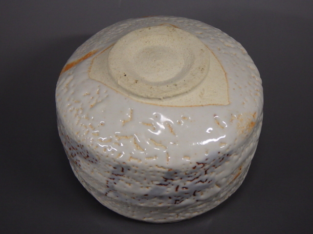 加藤秀山（美濃焼白志野抹茶茶碗）