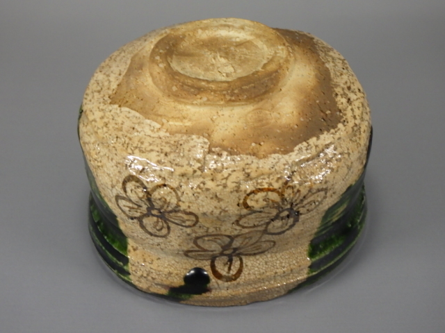 山口錠鐵（赤津焼織部抹茶茶碗）
