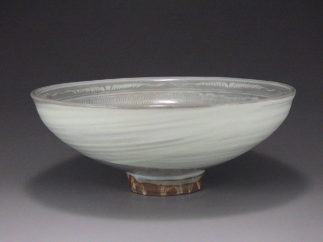 茶碗　森里陶楽 森里陶楽（京都三島抹茶茶碗）