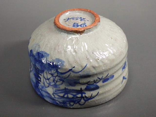 平安春香（京都木米写唐山河文抹茶茶碗）