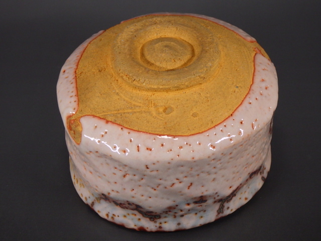 茶碗 田中源彦 赤織部 抹茶碗 茶器 茶道具 共箱 木箱付き 銘 茶碗 田中源彦 赤織部 抹茶碗 茶器 茶道具 共箱 木箱付き 銘 2025