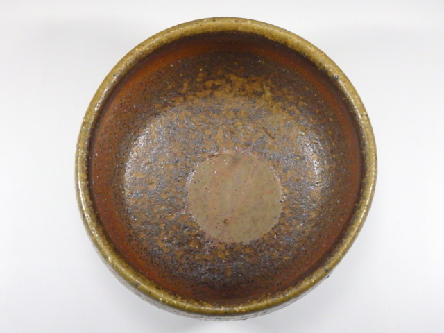 柴田善博（備前黄ゴマ抹茶茶碗）