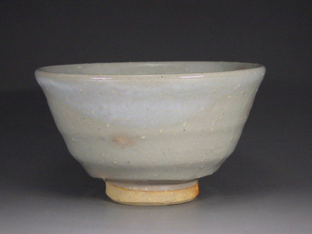 玉村松月  茶碗 玉村松月（青萩抹茶茶碗）