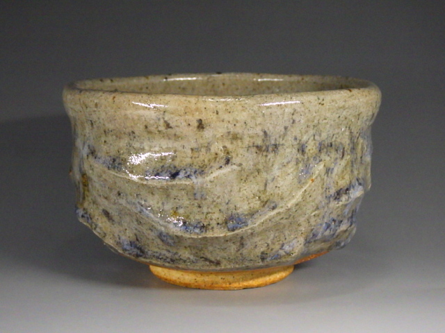 砥部焼抹茶碗 砥部焼 山田白水窯 茶道具 抹茶椀 茶碗 無形文化財